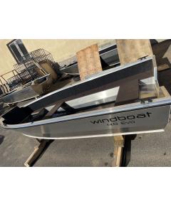 Алюминиевая лодка Windboat 4.0 Evo (высота транца S)