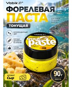Приманка рыболовная Vabik PASTE TROUT Сыр 90г