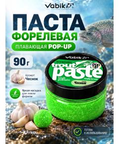 Приманка рыболовная Vabik PASTE TROUT POP-UP Чеснок 60мл