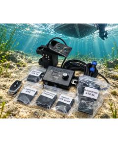 Электрический привод наклона датчика Перспективы FocusFish (универсальный вариант LVS34, LVS42/44, AT2, AT2-XL, ML2) для эхолотов Garmin и Lowrance