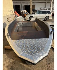 Алюминиевая лодка Windboat 4.2 Evo (высота транца L)