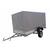 Прицеп для легковых автомобилей Титан (3.5х1.5, самосвальный) без тента