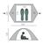 Палатка BTrace Travel 2