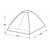Палатка KingCamp Monodome Fiber 3010 Green