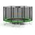 Батут Atlas Sport 435 см (14ft) BASIC с лестницей GREEN