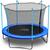 Батут Atlas Sport 183 см (6ft) с внутренней сеткой без лестницы BLUE