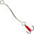 Блесна Mepps Syclops 2 AG/ROUGE серебро/красн 17g    (H15)