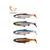 Приманка мягкая SAVAGE GEAR 3D River Roach 14cm 28g Dark Water Mix 4шт
