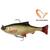 Приманка мягкая SAVAGE GEAR 3D Roach Pulsetail 10cm 17.5g S Rudd 2pcs