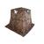 Палатка зимняя СТЭК КУБ 3 Т трехслойная, камуфляж, с выводом под трубу (2.2х2.2х2.05 м)