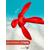 Якорь для лодки ПВХ кошка 3.2 кг (7 фунтов) красного цвета