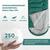 Спальный мешок RSP SLEEP 250 зеленый, правая молния