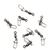Застежка Spinwal Snap MicroJig with swivel size 23 10pcs
