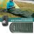 Спальный мешок RSP SLEEP 350 BIG зеленый, левая молния
