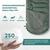 Спальный мешок RSP SLEEP 250 BIG зеленый, правая молния