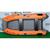 Надувная лодка RiverBoats RB 330 НДНД (серо-оранжевый)