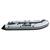 Надувная лодка RiverBoats RB 350 НДНД (черно-серый)