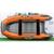 Надувная лодка RiverBoats RB 430 НДНД (серо-оранжевый)