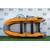 Надувная лодка RiverBoats RB 390 НДНД Фальшборт (серо-оранжевый)