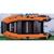 Надувная лодка RiverBoats RB 330 Киль (черно-оранжевый)
