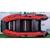 Надувная лодка RiverBoats RB 350 Киль (черно-красный)