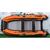 Надувная лодка RiverBoats RB 370 НДНД Фальшборт (черно-оранжевый)