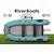 Надувная лодка RiverBoats RB 370 НДНД (серо-тиффани)