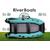 Надувная лодка RiverBoats RB 330 НДНД (серо-тиффани)