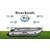 Надувная лодка RiverBoats RB 410 Киль с фальшбортом (серо-белый)