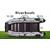 Надувная лодка RiverBoats RB 410 Киль с фальшбортом (черно-белый)