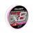 Шнур RUZZA X8 150м Pink 0,18мм 15кг/33lb