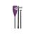 Однолопастное весло из алюминия Skatinger Aluminum SUP Single Blade, фиолетовый