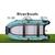 Надувная лодка RiverBoats RB 370 НДНД Фальшборт (черно-тиффани)