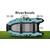 Надувная лодка RiverBoats RB 390 НДНД (черно-тиффани)