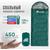 Спальный мешок RSP SLEEP 450 зеленый, левая молния