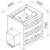 Печь Manko с закрытой каменкой "Чугунная дверь" 25м3
