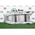Надувная лодка РИБ RiverBoats RB  380 NEW Встроенный рундук (серо-белый)