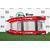 Надувная лодка РИБ RiverBoats RB  380 NEW Встроенный рундук (бело-красный)