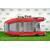 Надувная лодка РИБ RiverBoats RB  470 Встроенный рундук (серо-красный)