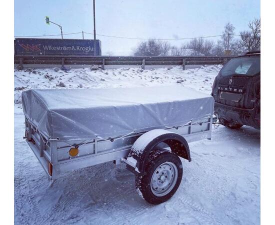 Прицеп Прораб 2 м с тентом 32 см