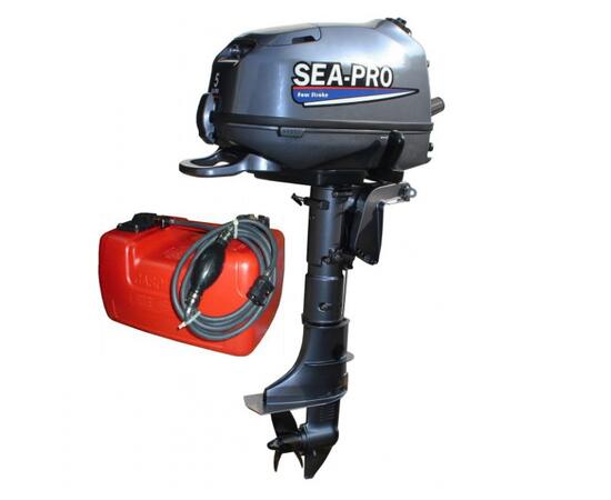 Лодочный мотор Sea-Pro F 6S с внешним баком на 12 л