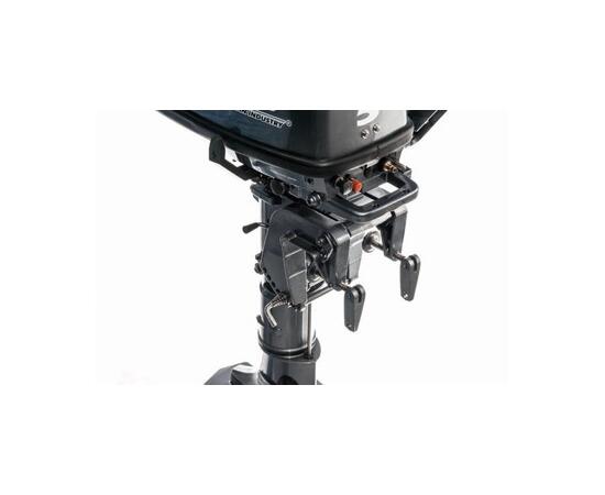 Лодочный мотор 2х-тактный Mikatsu M5FHS + внешний топливный бак 12л