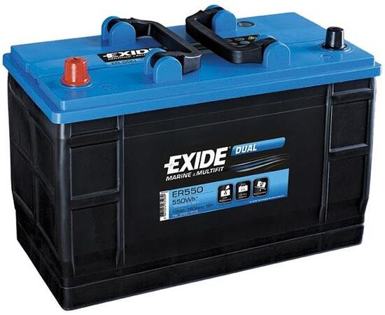 Аккумулятор EXIDE DUAL ER450 (95 A/H), 450WH, 650A (Лодочный)
