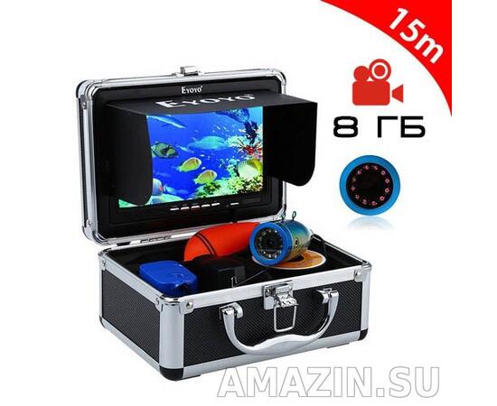 Подводная камера Eyoyo 1000TVL 15м (с записью)