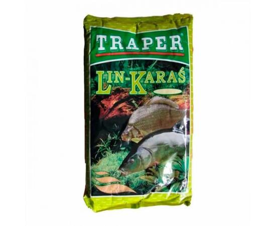 Прикормка TRAPER популярная 1 kг Линь-Карась