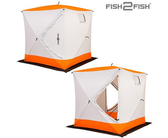 Зимняя палатка Fish2Fish Куб в чехле 200х200х225 см