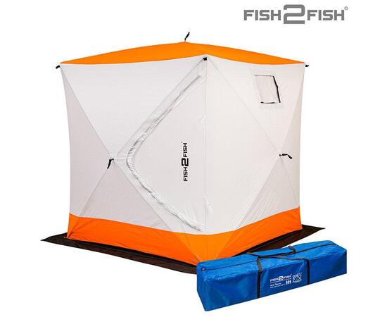 Зимняя палатка Fish2Fish Куб Утепленная в чехле 180х180х195 см