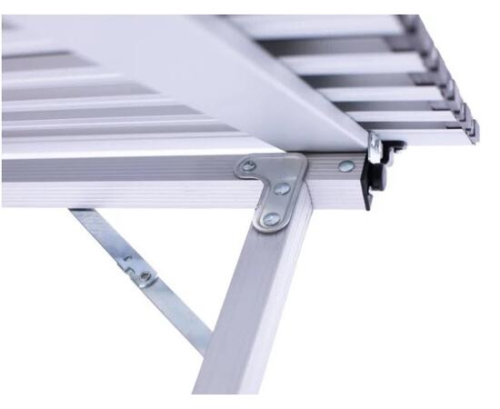 Складной стол с алюминиевой столешницей Tramp Roll-120 120x70x70см