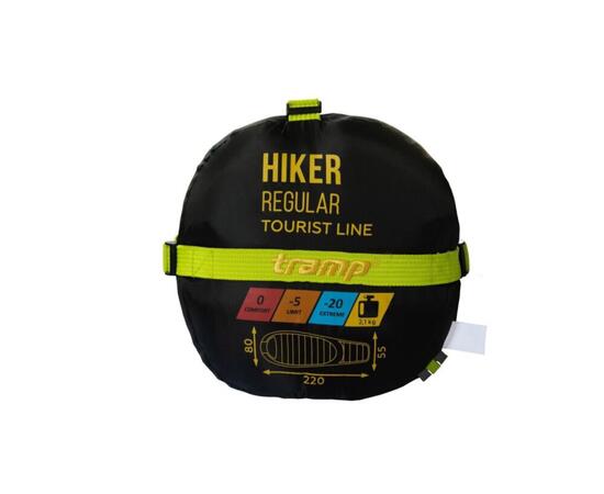 Спальный мешок кокон Tramp Hiker Regular 220*80*55 см (левый)