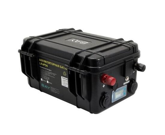 Аккумулятор для лодки BAY LiFePO4 12V 40Ah защищенный